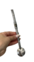 Bomba inox 23cm com rosca sem bocal - Cavalo Crioulo Preto