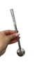 Bomba inox 23cm com rosca com bocal - Cavalo Crioulo Branco