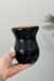 Cuia de madeira imbuia - PRETO - comprar online