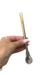 Bomba inox 21cm bojo pera PICO DE LORO - bocal dourado