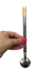 Bomba inox 23cm sem rosca trançada chata com bocal banhado - comprar online