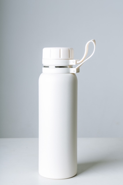 Garrafa térmica Travel 1L - OFF WHITE