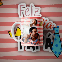 Plantillas Para Tazas Día Del Padre Vol.17 - PlantillasyVectores