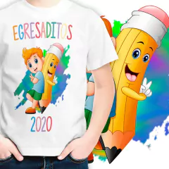 Plantillas Sublimación Poleras Graduación Egresaditos - tienda online