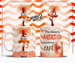 Plantillas Sublimación Tazas Intensamente 2 Vol.6 - PlantillasyVectores