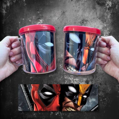 Plantillas Tazas Deadpool + Wolverine #2 - tienda online