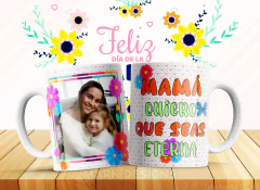 Plantillas Sublimación Tazas - Día De La Madre Vol.25 - PlantillasyVectores