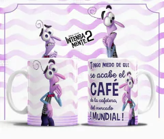 Plantillas Sublimación Tazas Intensamente 2 Vol.6