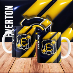 Plantillas Sublimación Tazas Fútbol Chile 3D Infladas - comprar online
