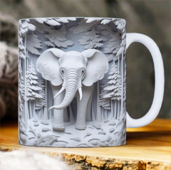 Plantillas Tazas 3D Naturaleza V3 - PlantillasyVectores