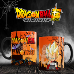 Plantillas Sublimación Tazas - Halloween Dragon Ball