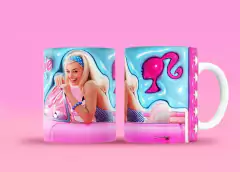 Plantillas Tazas 3D Infantiles Barbie La Película - comprar online