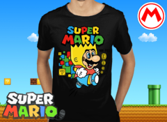 Plantillas Sublimación Vectores - Mario Bros