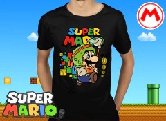 Plantillas Sublimación Vectores - Mario Bros - comprar online
