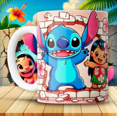 Plantillas Tazas Lilo y Stitch 3D - tienda online