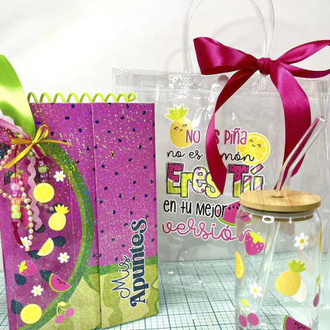 Kit Imprimible Encuadernación: Si la Vida Te da Limones - comprar online