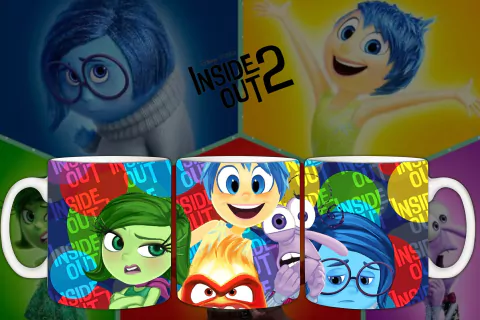 33 Plantillas Sublimación Tazas Intensamente 2 Vol.2