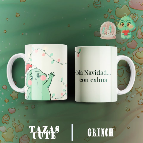 Plantillas Para Tazas Cute Grinch - comprar online