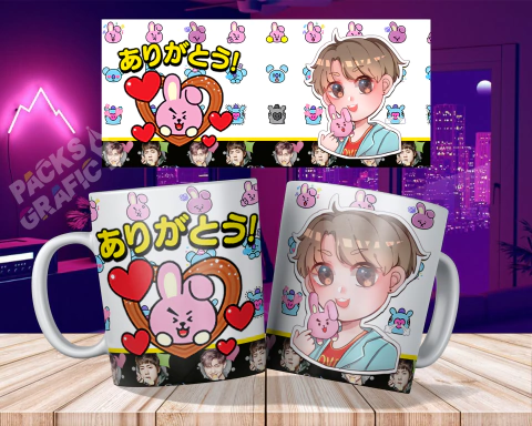 Plantillas Para Tazas BTS 2025 - comprar online