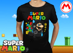 Plantillas Sublimación Vectores - Mario Bros en internet