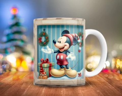 Plantillas Tazas Navidad 3D