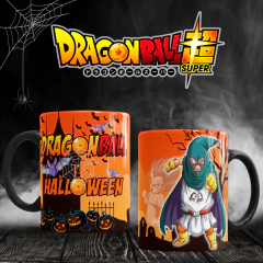 Plantillas Sublimación Tazas - Halloween Dragon Ball