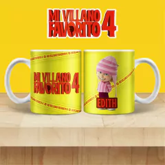 Plantillas Para Tazas Villano Favorito 4 - PlantillasyVectores