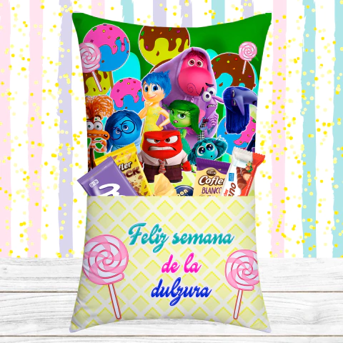 Plantillas Para Cojines + Bolsillo Intensamente 2