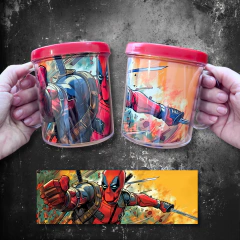Plantillas Tazas Deadpool + Wolverine #2 - tienda online
