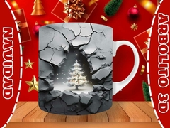 Plantillas Tazas Arbolito 3D Navidad - tienda online