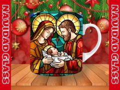 Plantillas Tazas Navidad Glass en internet