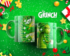 Plantillas Tazas el Grinch