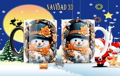Plantillas Tazas Navidad 3D 2023