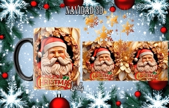 Plantillas Tazas Navidad 3D 2023 - PlantillasyVectores