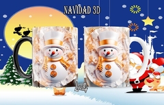 Plantillas Tazas Navidad 3D 2023