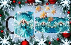 Plantillas Tazas Navidad 3D 2023 - PlantillasyVectores