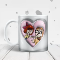Imagen de Plantillas Tazas 3D Infladas Amor