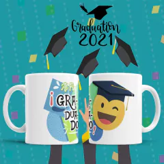 Plantillas Sublimación Tazas Graduación 21 - tienda online