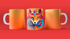 Plantillas Tazas 3D Animales Naturaleza V5 en internet