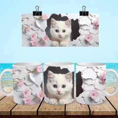 +100 Plantillas Tazas 3D Gatos - comprar online