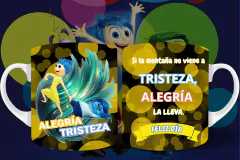 Plantillas Sublimación Tazas Intensamente 2 Frases - tienda online