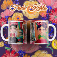 Plantillas Para Tazas Frida Kahlo