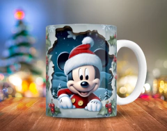Plantillas Tazas Navidad 3D - tienda online