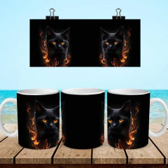 Imagen de +100 Plantillas Tazas 3D Gatos