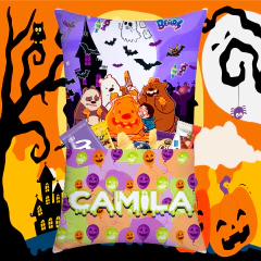 Imagen de Plantillas Sublimación Cojín Bolsillo Halloween V3