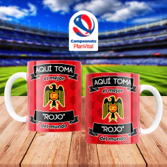 Plantillas Para Tazas Aquí Toma Fútbol Chileno - comprar online