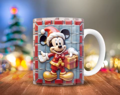 Plantillas Tazas Navidad 3D