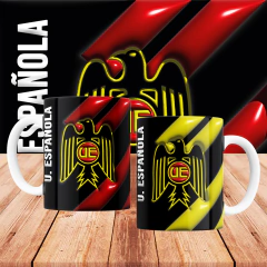 Plantillas Sublimación Tazas Fútbol Chile 3D Infladas - comprar online