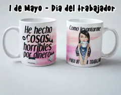 Plantillas Sublimación Tazas Flork + Día del Trabajador