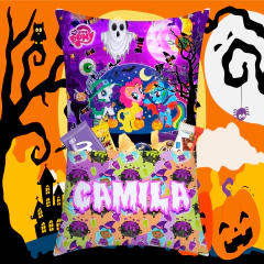Plantillas Sublimación Cojín Bolsillo Halloween V3